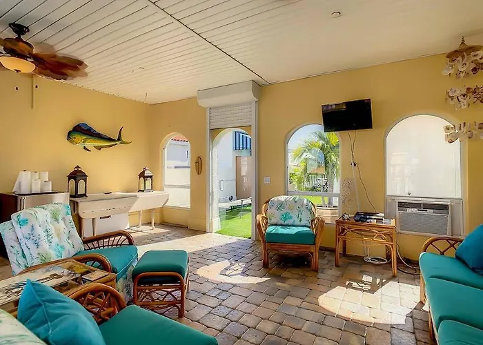 Ferienhaus Clearwater Penthouse 5 Min Walk Heated Pool Clearwater Beach