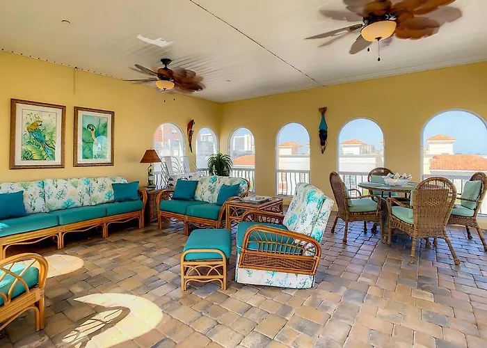 Ferienhaus Clearwater Penthouse 5 Min Walk Heated Pool Clearwater Beach