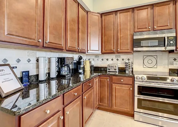 Ferienhaus Clearwater Penthouse 5 Min Walk Heated Pool